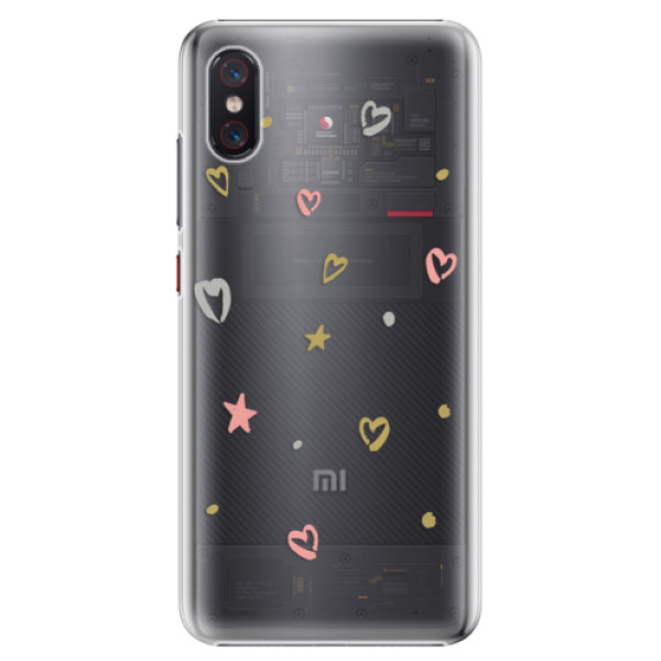 Plastové puzdro iSaprio - Lovely Pattern - Xiaomi Mi 8 Pro