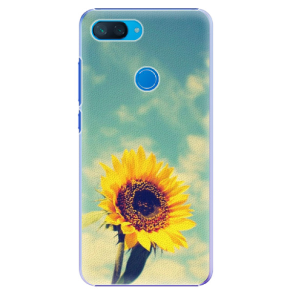 Plastové puzdro iSaprio - Sunflower 01 - Xiaomi Mi 8 Lite