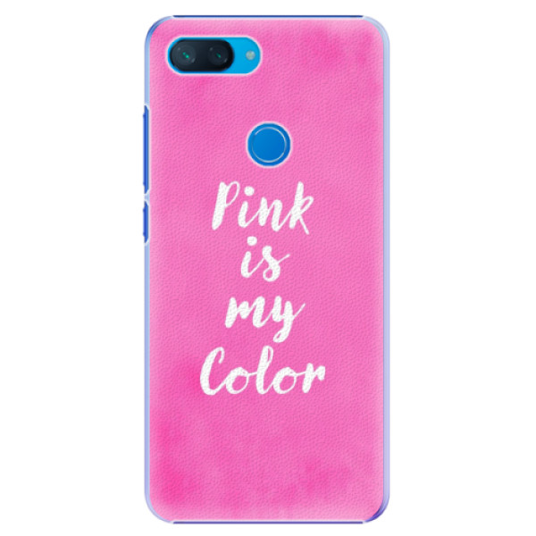 Plastové puzdro iSaprio - Pink is my color - Xiaomi Mi 8 Lite