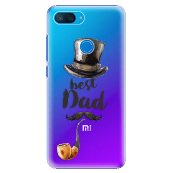 Plastové puzdro iSaprio - Best Dad - Xiaomi Mi 8 Lite