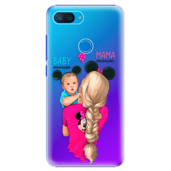 Plastové puzdro iSaprio - Mama Mouse Blonde and Boy - Xiaomi Mi 8 Lite