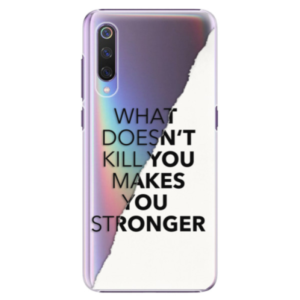 Plastové puzdro iSaprio - Makes You Stronger - Xiaomi Mi 9