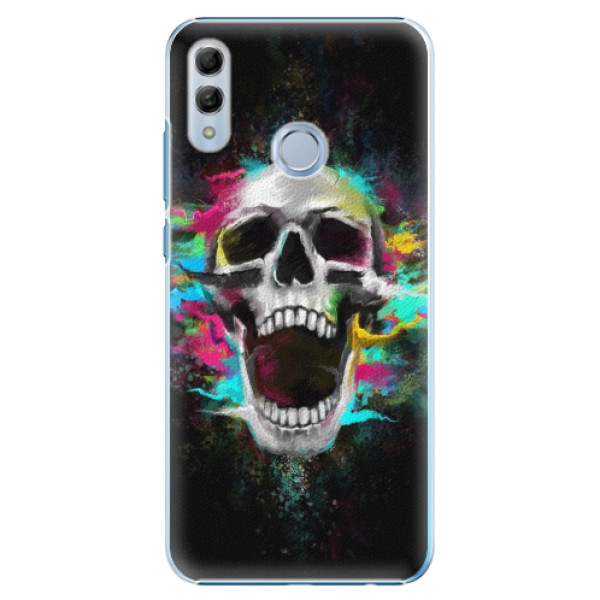 Plastové puzdro iSaprio - Skull in Colors - Huawei Honor 10 Lite