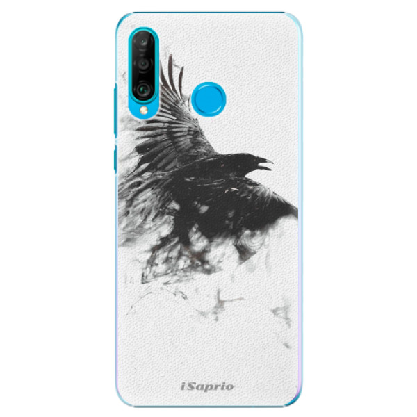 Plastové puzdro iSaprio - Dark Bird 01 - Huawei P30 Lite