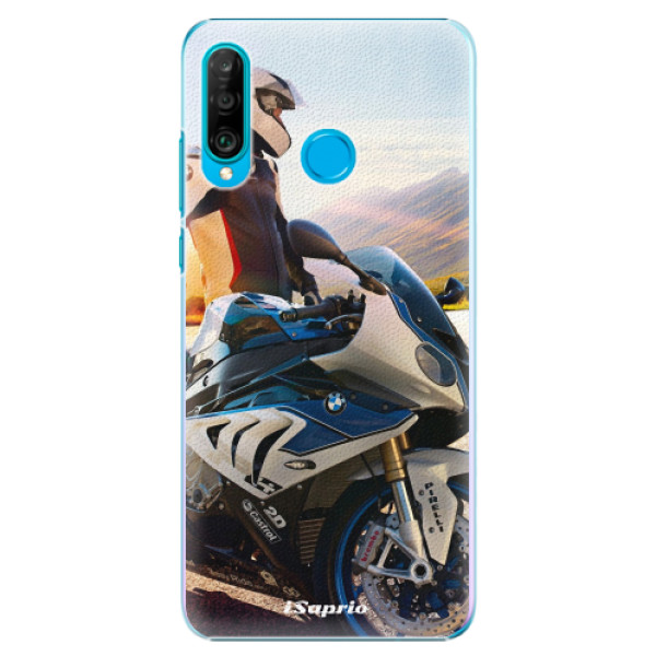 Plastové puzdro iSaprio - Motorcycle 10 - Huawei P30 Lite