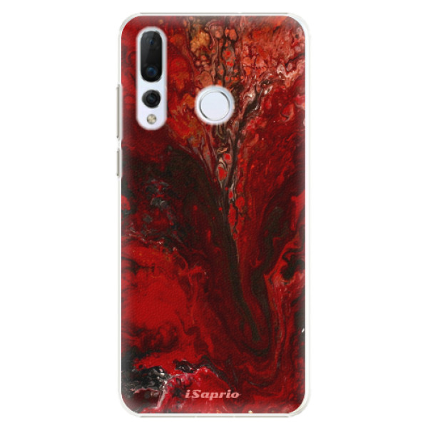 Plastové puzdro iSaprio - RedMarble 17 - Huawei Nova 4