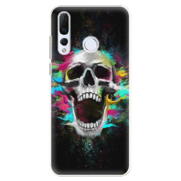 Plastové puzdro iSaprio - Skull in Colors - Huawei Nova 4