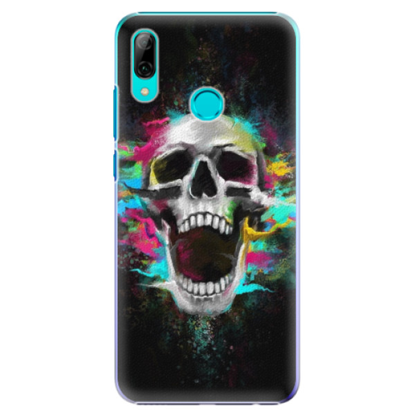 Plastové puzdro iSaprio - Skull in Colors - Huawei P Smart 2019