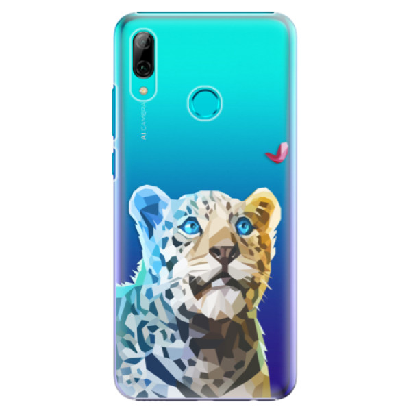 Plastové puzdro iSaprio - Leopard With Butterfly - Huawei P Smart 2019