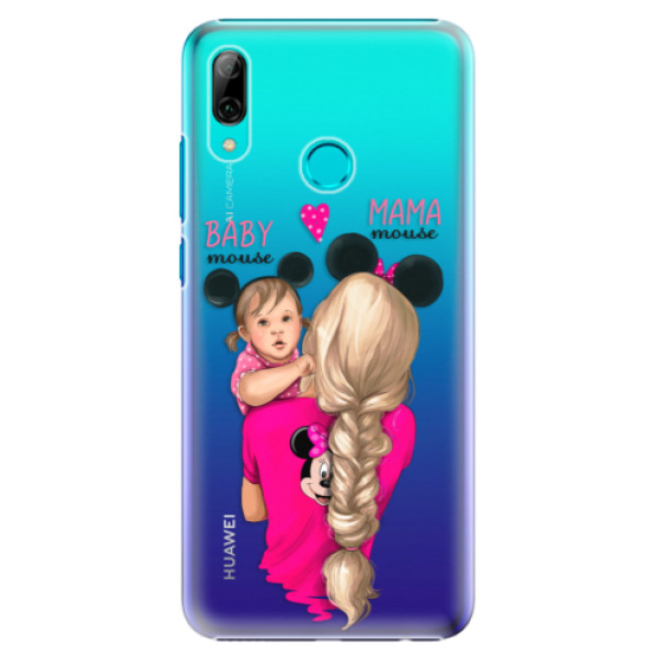 Plastové puzdro iSaprio - Mama Mouse Blond and Girl - Huawei P Smart 2019