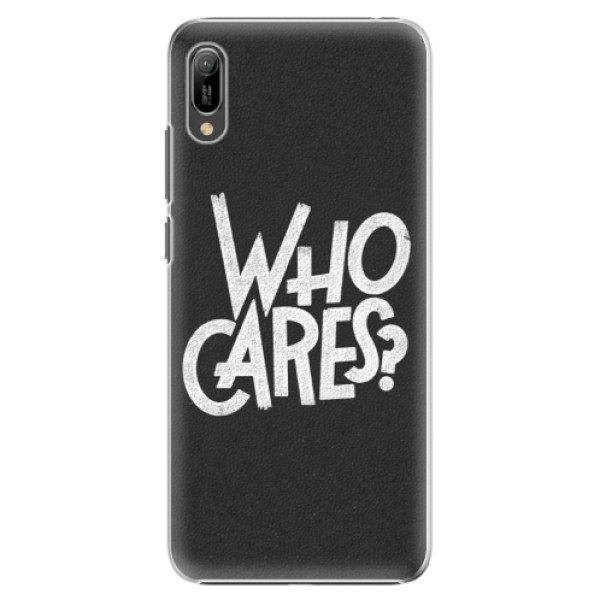 Plastové puzdro iSaprio - Who Cares - Huawei Y6 2019