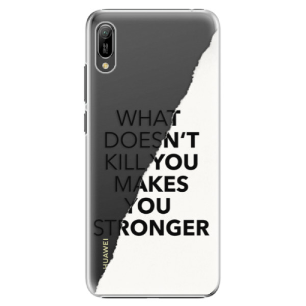 Plastové puzdro iSaprio - Makes You Stronger - Huawei Y6 2019