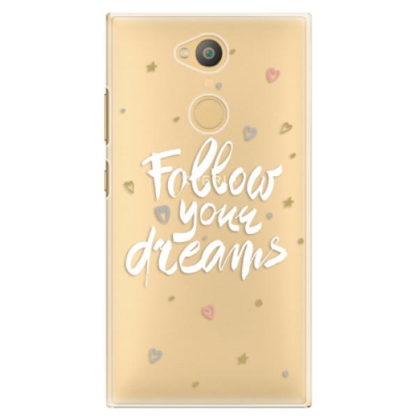 Plastové puzdro iSaprio - Follow Your Dreams - white - Sony Xperia L2