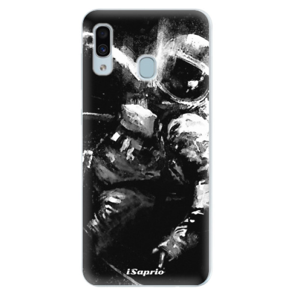 Silikónové puzdro iSaprio - Astronaut 02 - Samsung Galaxy A30