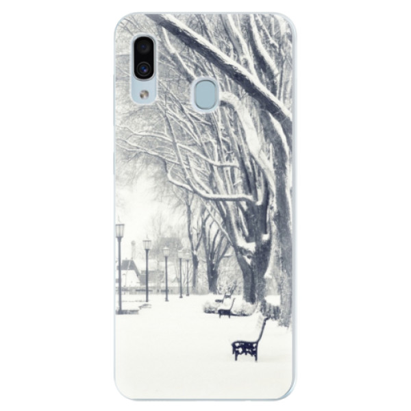 Silikónové puzdro iSaprio - Snow Park - Samsung Galaxy A30