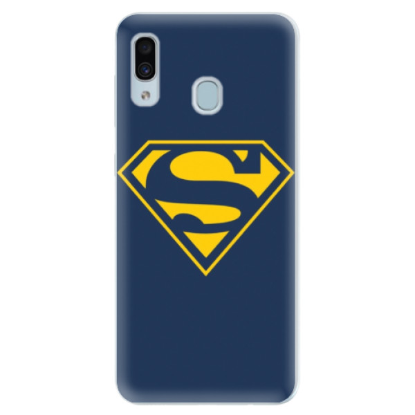 Silikónové puzdro iSaprio - Superman 03 - Samsung Galaxy A30