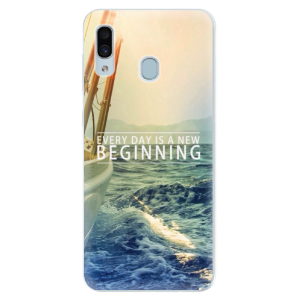 Silikónové puzdro iSaprio - Beginning - Samsung Galaxy A30