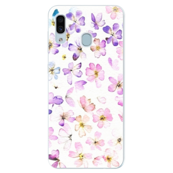 Silikónové puzdro iSaprio - Wildflowers - Samsung Galaxy A30