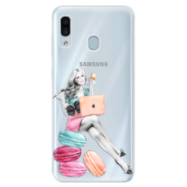 Silikónové puzdro iSaprio - Girl Boss - Samsung Galaxy A30