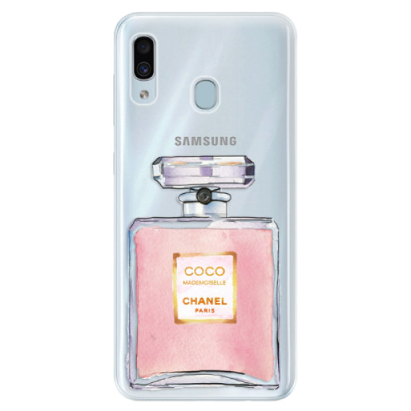 Silikónové puzdro iSaprio - Chanel Rose - Samsung Galaxy A30