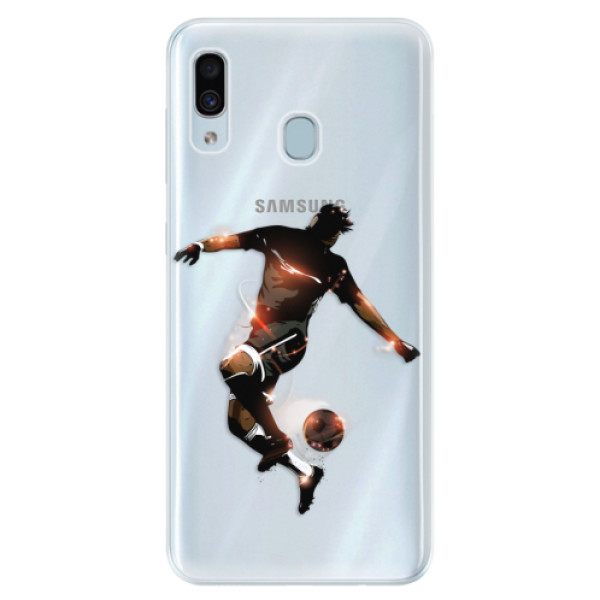 Silikónové puzdro iSaprio - Fotball 01 - Samsung Galaxy A30