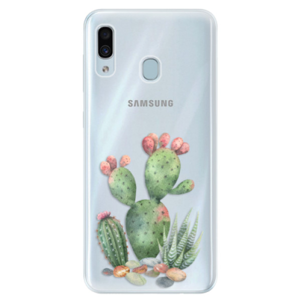 Silikónové puzdro iSaprio - Cacti 01 - Samsung Galaxy A30
