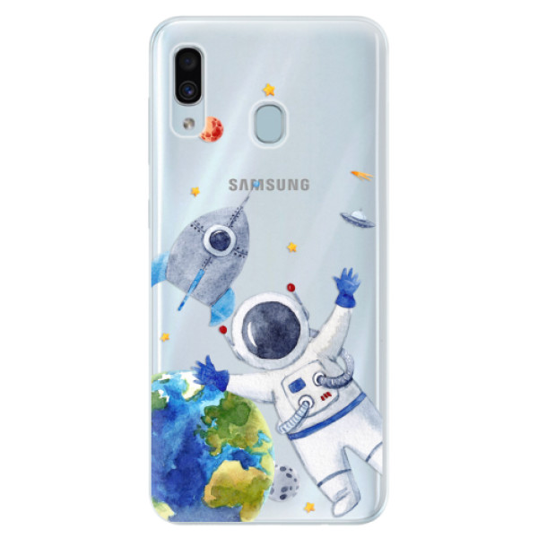 Silikónové puzdro iSaprio - Space 05 - Samsung Galaxy A30