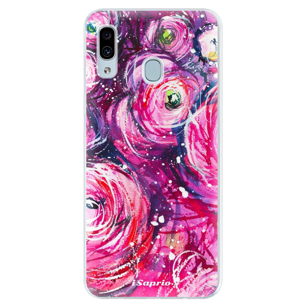 Silikónové puzdro iSaprio - Pink Bouquet - Samsung Galaxy A30
