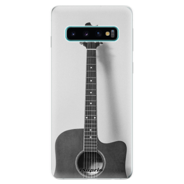 Odolné silikónové puzdro iSaprio - Guitar 01 - Samsung Galaxy S10