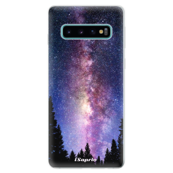 Odolné silikónové puzdro iSaprio - Milky Way 11 - Samsung Galaxy S10
