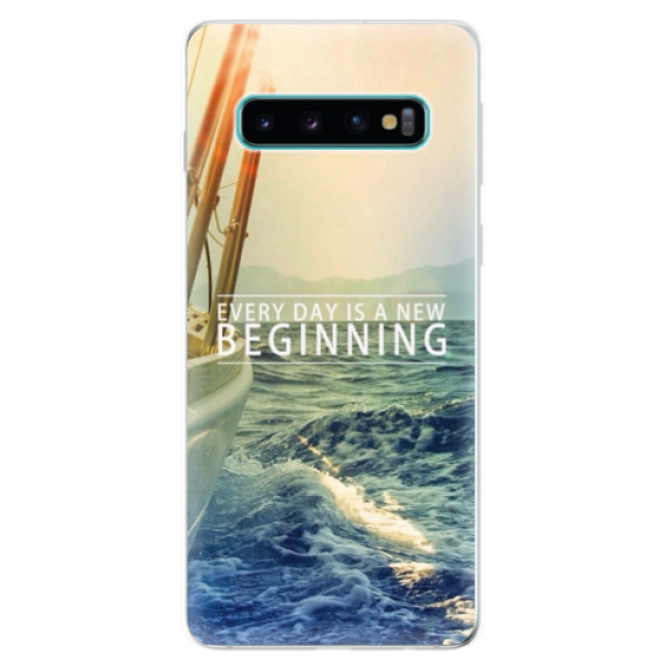 Odolné silikonové pouzdro iSaprio - Beginning - Samsung Galaxy S10