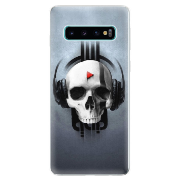 Odolné silikónové puzdro iSaprio - Skeleton M - Samsung Galaxy S10