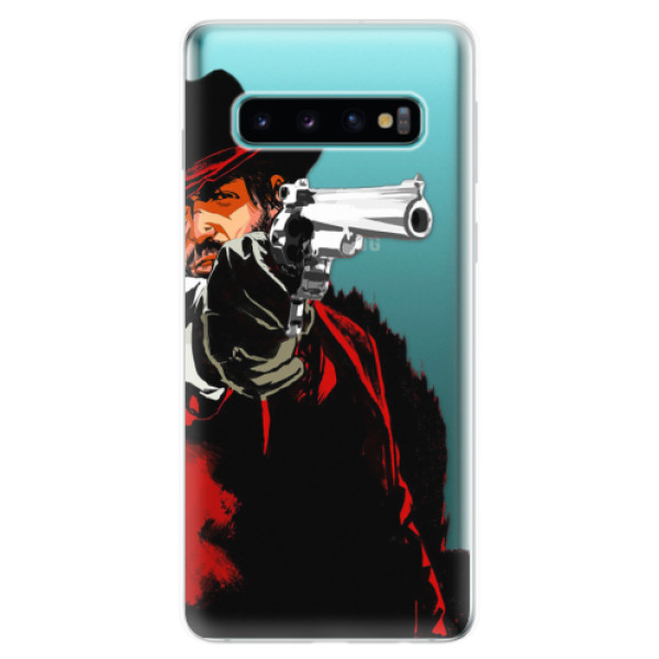 Odolné silikónové puzdro iSaprio - Red Sheriff - Samsung Galaxy S10