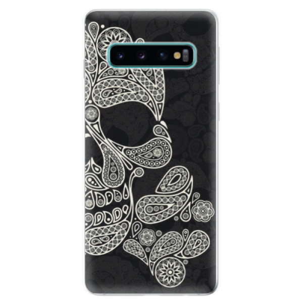 Odolné silikónové puzdro iSaprio - Mayan Skull - Samsung Galaxy S10