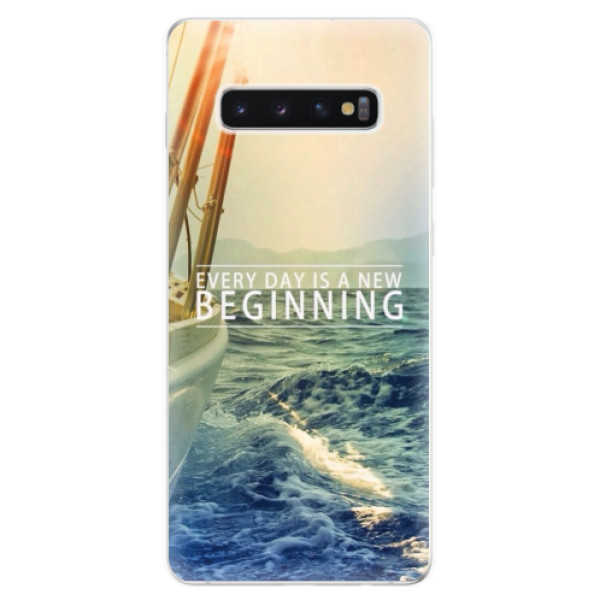 Odolné silikónové puzdro iSaprio - Beginning - Samsung Galaxy S10+