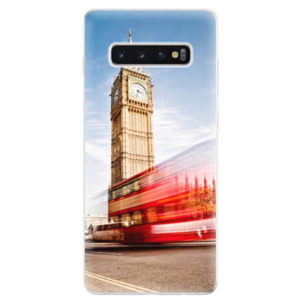 Odolné silikónové puzdro iSaprio - London 01 - Samsung Galaxy S10+