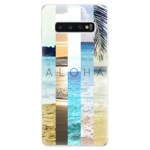 Odolné silikónové puzdro iSaprio - Aloha 02 - Samsung Galaxy S10+