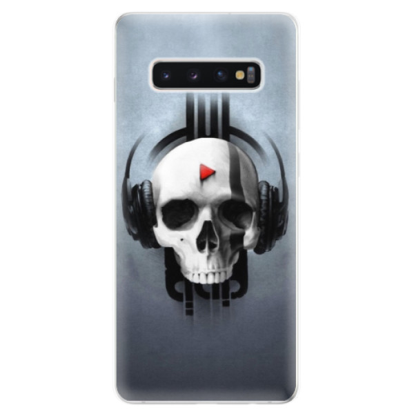 Odolné silikónové puzdro iSaprio - Skeleton M - Samsung Galaxy S10+