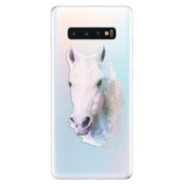 Odolné silikónové puzdro iSaprio - Horse 01 - Samsung Galaxy S10+