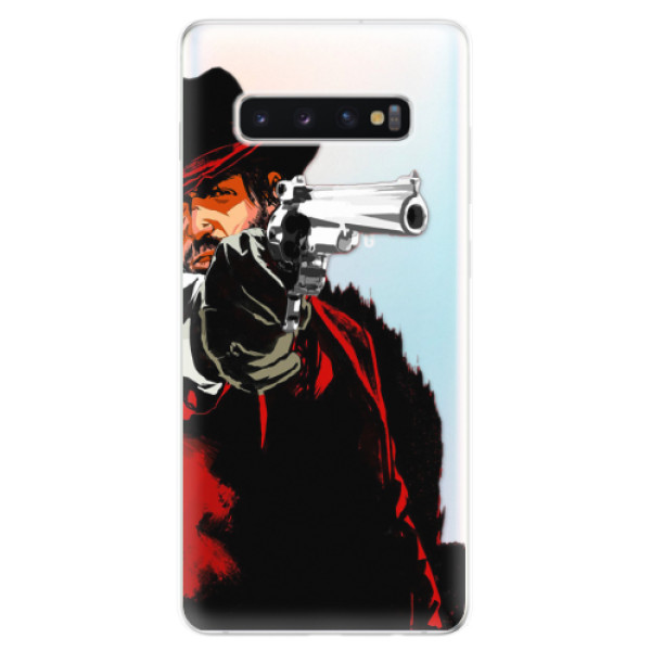 Odolné silikónové puzdro iSaprio - Red Sheriff - Samsung Galaxy S10+