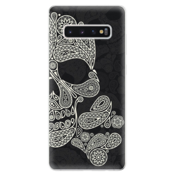 Odolné silikónové puzdro iSaprio - Mayan Skull - Samsung Galaxy S10+