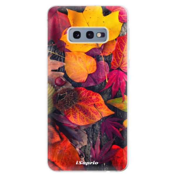 Odolné silikónové puzdro iSaprio - Autumn Leaves 03 - Samsung Galaxy S10e