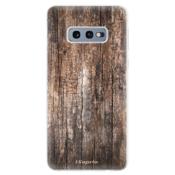 Odolné silikónové puzdro iSaprio - Wood 11 - Samsung Galaxy S10e