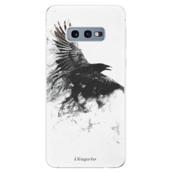 Odolné silikonové pouzdro iSaprio - Dark Bird 01 - Samsung Galaxy S10e