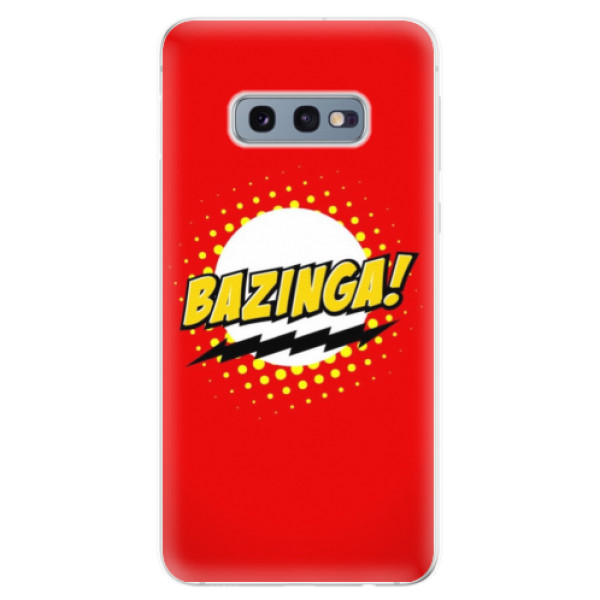 Odolné silikónové puzdro iSaprio - Bazinga 01 - Samsung Galaxy S10e