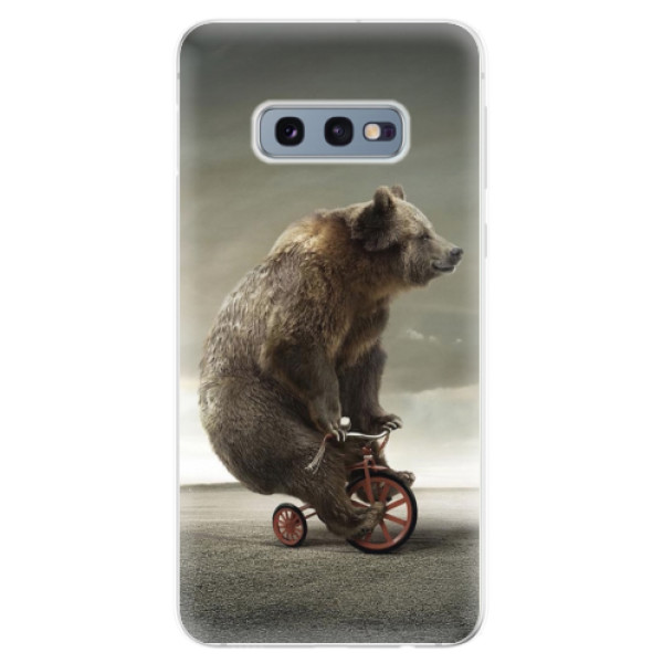Odolné silikónové puzdro iSaprio - Bear 01 - Samsung Galaxy S10e
