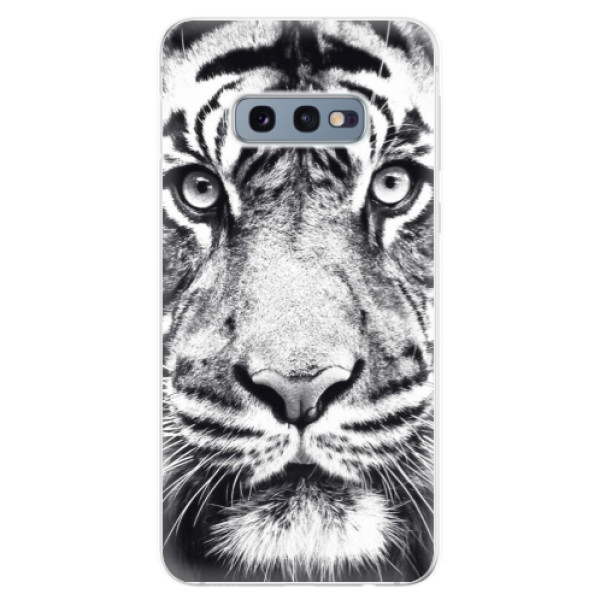 Odolné silikónové puzdro iSaprio - Tiger Face - Samsung Galaxy S10e