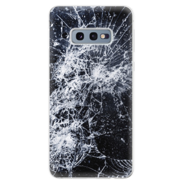 Odolné silikónové puzdro iSaprio - Cracked - Samsung Galaxy S10e