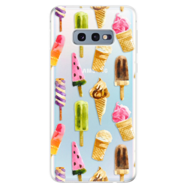 Odolné silikónové puzdro iSaprio - Ice Cream - Samsung Galaxy S10e