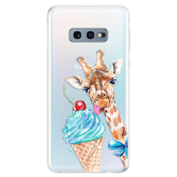 Odolné silikónové puzdro iSaprio - Love Ice-Cream - Samsung Galaxy S10e